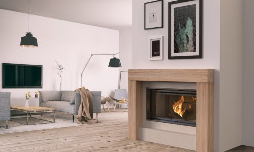 BRISACH - Oak frame moka